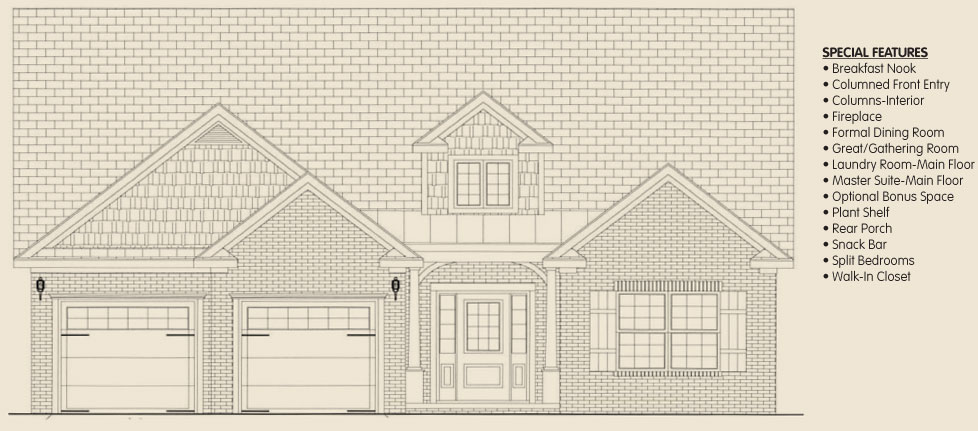 The Ashford Exterior Plan
