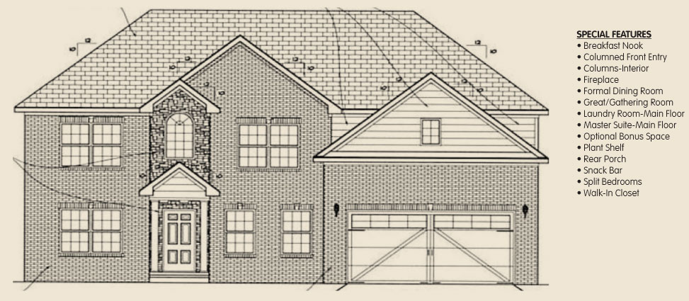 The Barkley Exterior Plan