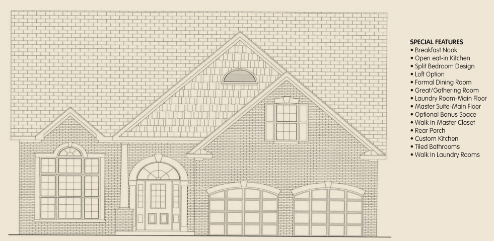The Brewster Exterior Plan